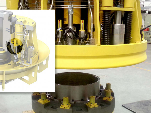 海底パイプラインの非常用遮断システム