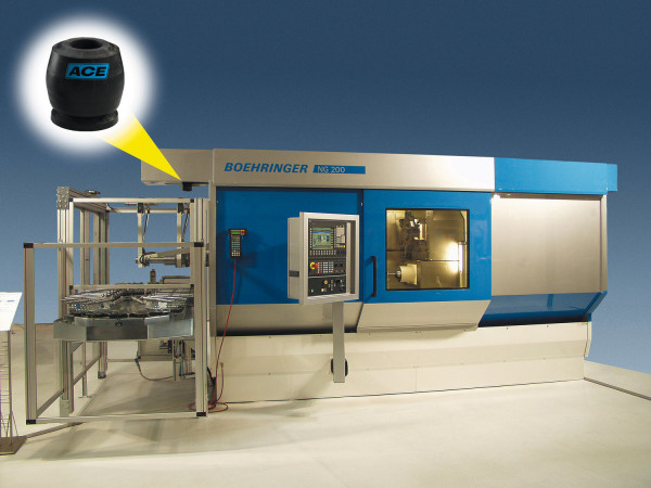 旋盤機械のローダー向け非常用ダンパー